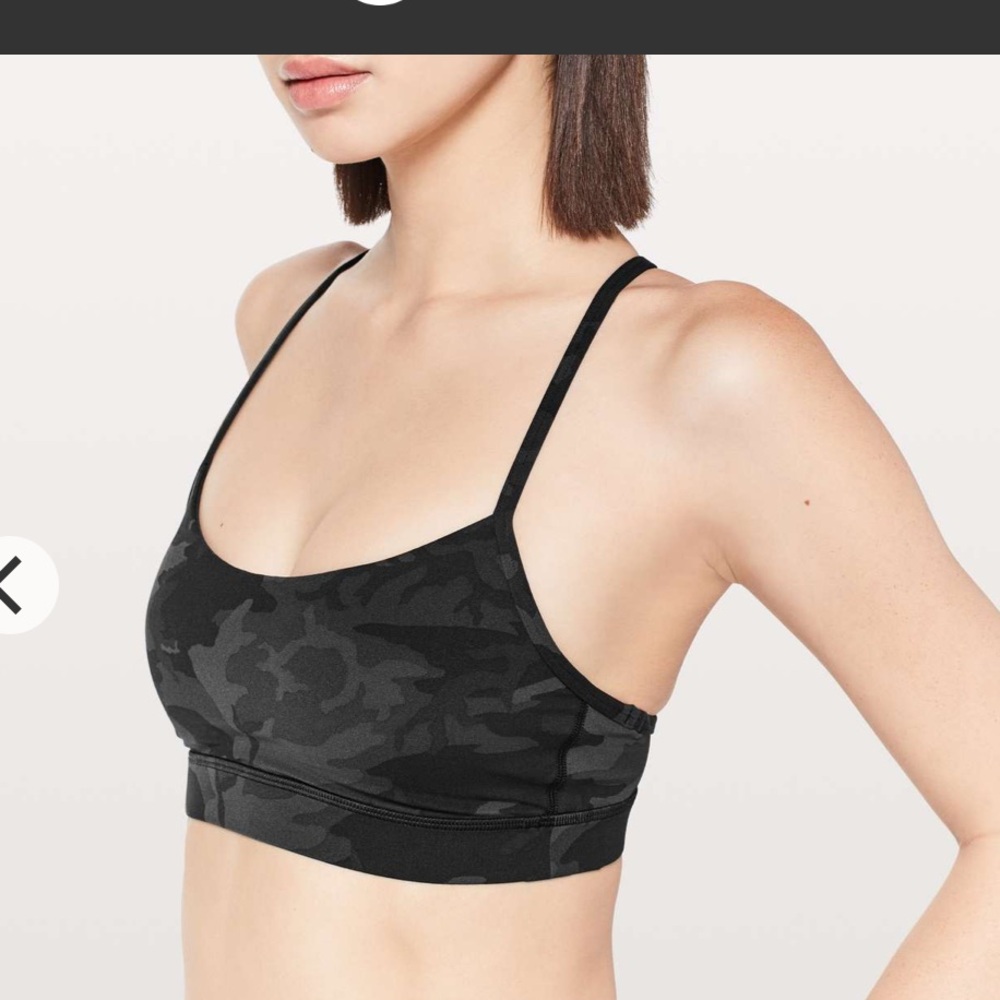 Lululemon Flow Y Bra *Nulu
Incognito Camo Multi Grey